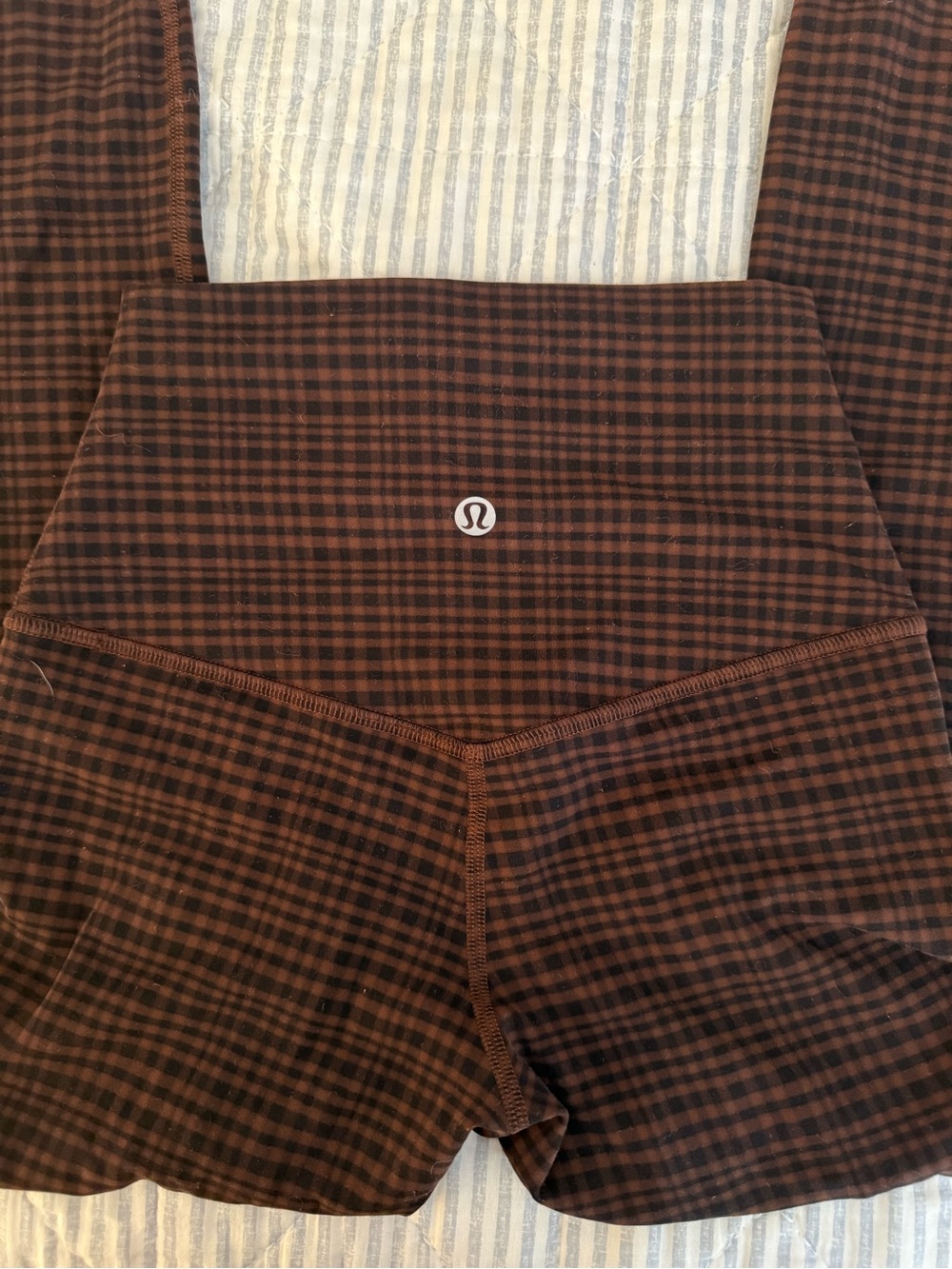 lululemon athletica Brown Plaid High-Rise Leggings - Picture 2 of 3